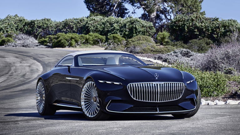 Vision Mercedes-Maybach 6 Cabriolet, un eléctrico de 760 CV alucinante