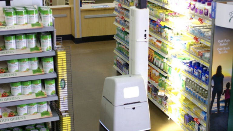 Walmart utiliza robots para tareas monótonas