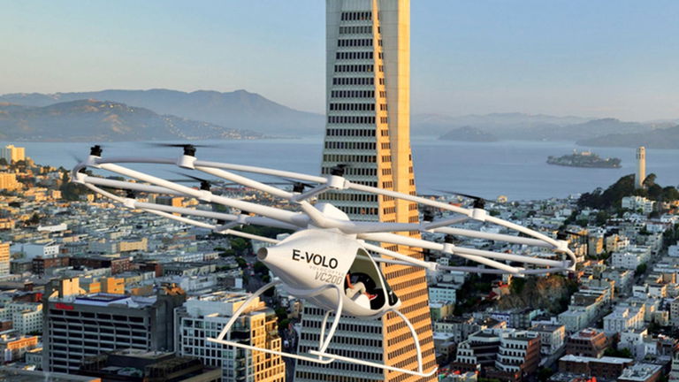 Volocopter, así será el transporte del futuro en la ciudad