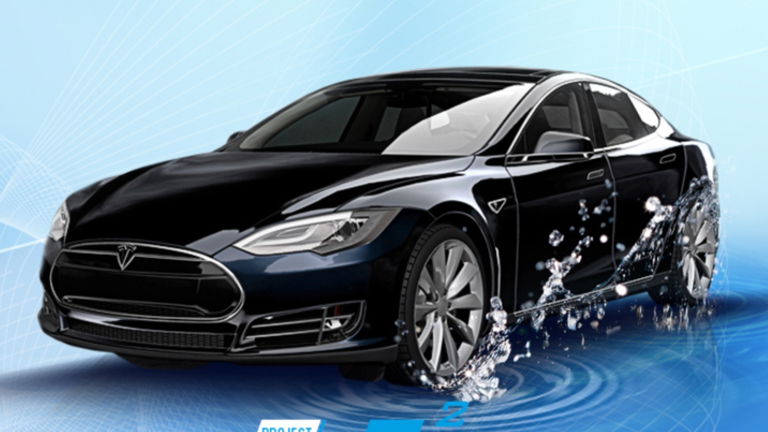 Hesla, así es un Tesla Model S que funciona con pila de combustible de hidrógeno