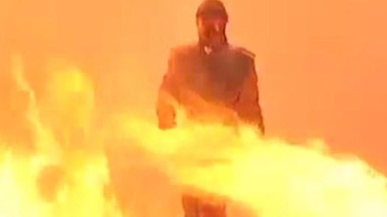 Luz, fuego, destrucción: el supertraje del futuro es Made in Rusia