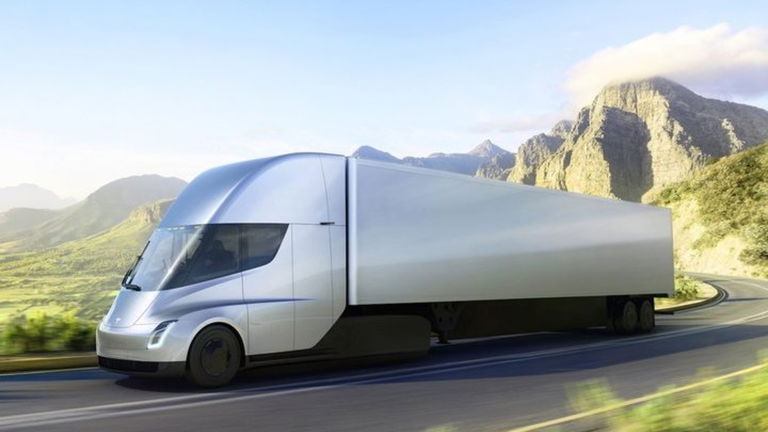 Así se presenta el transporte de mercancías con la llegada del Tesla Semi