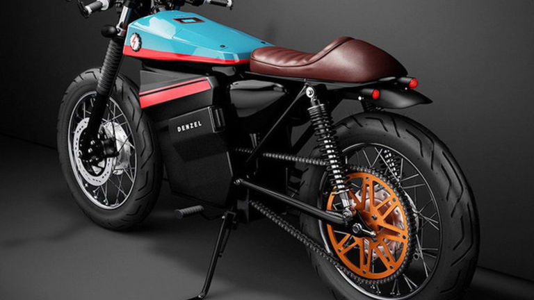 Denzel Cafe Racer, así es la motocicleta eléctrica más vintage que hay en el mercado