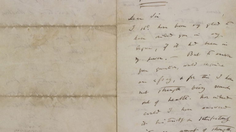 Las dudas de Darwin acerca de Dios se subastan