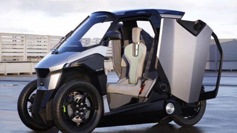 PSA presenta un triciclo urbano que anticipa cómo será la movilidad del futuro