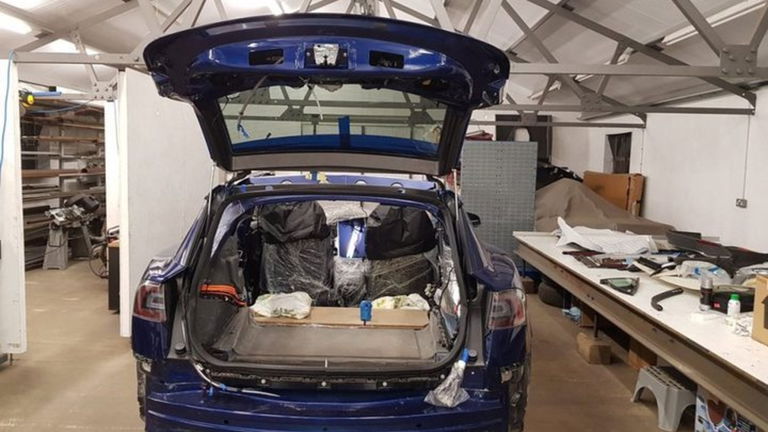 Ya existe el Tesla Model S familiar y no, no ha sido producido en Freemont