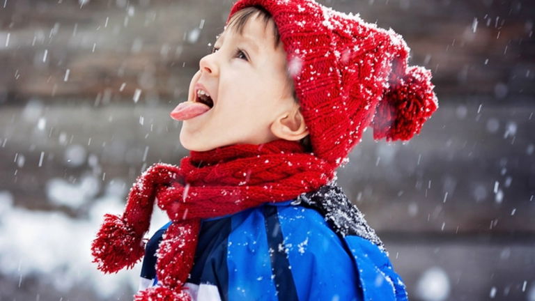 ¿Es saludable comer nieve?