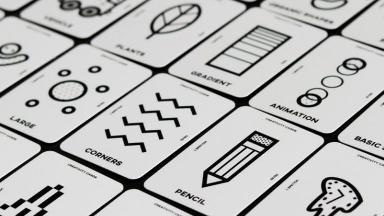 La creatividad tiene su propio juego de cartas