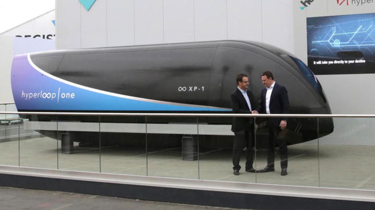 Así es, por dentro y por fuera, el Virgin Hyperloop One