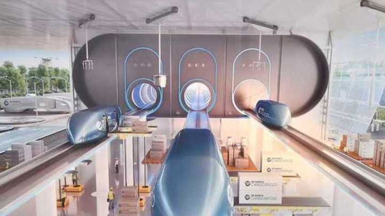 Virgin Hyperloop One transportará contenedores directamente desde los puertos