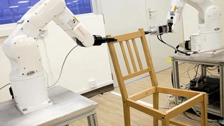 ¿Harto de montar muebles de IKEA? Este robot lo hace en un tiempo récord