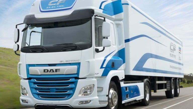 DAF sorprende con un camión puramente eléctrico y batería de 170 kWh