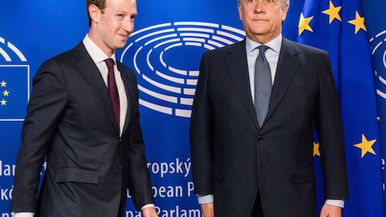 Los fantasmas de Mark Zuckerberg lo persiguen hasta el Parlamento Europeo