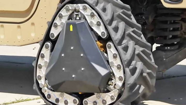 DARPA diseña un neumático adaptable con función oruga en solo unos segundos