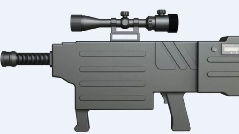 China acaba de presentar su propio rifle láser y es exactamente como lo imaginas