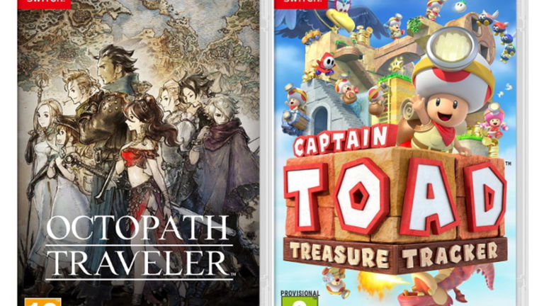 Dos grandes estrenos llegan a Switch: Octopath Traveler y Captain Toad Treasure Tracker