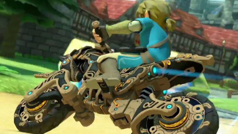 Mario Kart 8 Deluxe se actualiza con contenido de Breath of the Wild