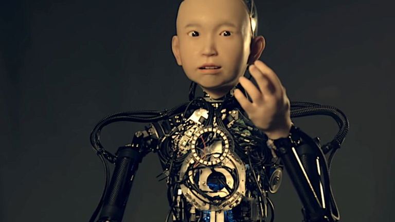 Este robot con aspecto de niño está sacado de tus pesadillas más oscuras
