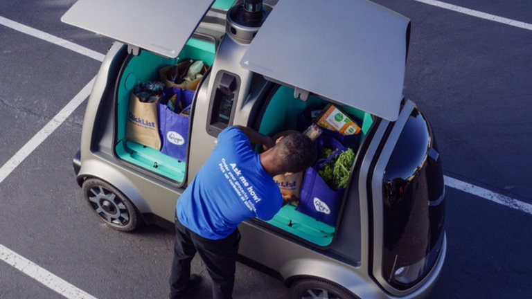 La startup Nuro prepara el coche autónomo que te llevará la compra a casa