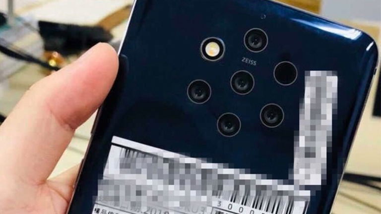 La solución de Nokia para la fotografía en tecnología móvil, la inclusión de 5 cámaras