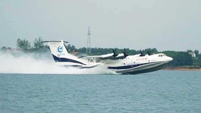 AG600, así es el avión anfibio más grande del mundo