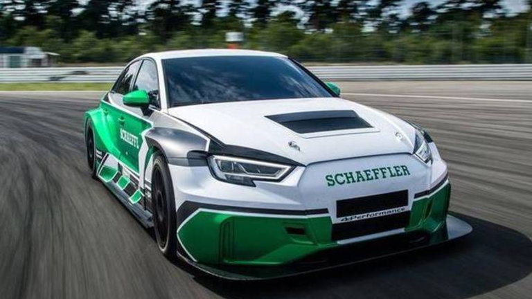 Este Audi RS3 completamente eléctrico establece un nuevo récord de velocidad