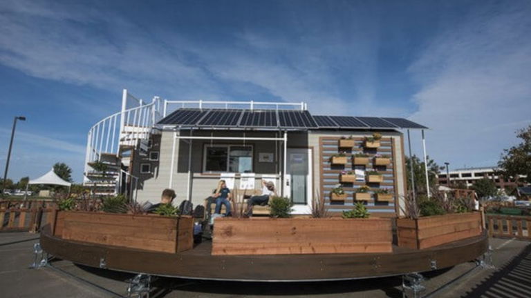 Casas giratorias, así sería el futuro de la urbanización para aprovechar energía solar