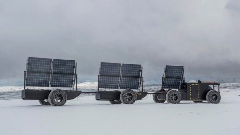 Solar Voyager, el vehículo eléctrico con energía solar hecho de basura impresa en 3D