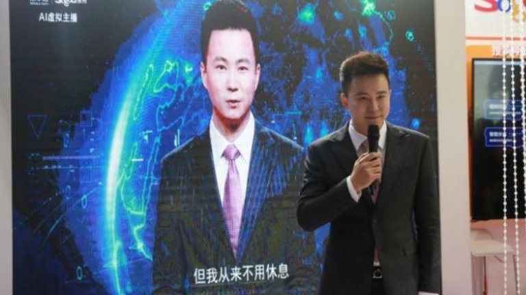 China muestra al primer presentador de noticias creado por Inteligencia Artificial
