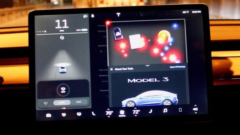 Tesla ya es capaz de tirarse pedos o, al menos, esto es lo que dice su último easter egg