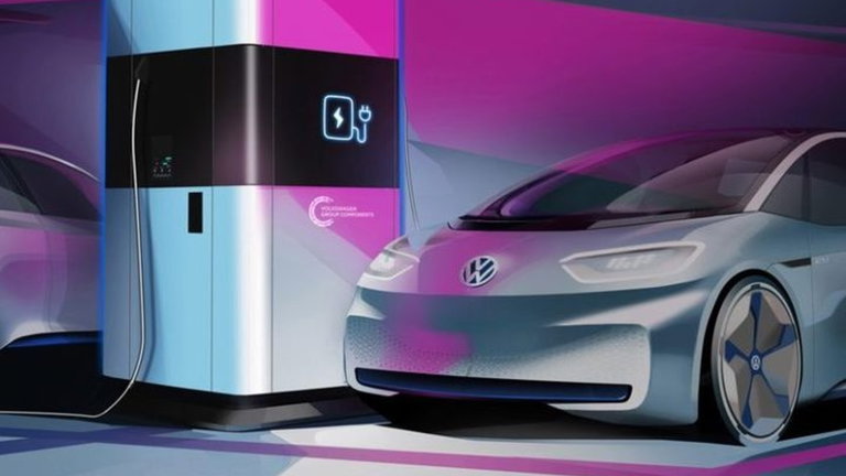 Así es el cargador portátil para coches eléctricos de Volkswagen