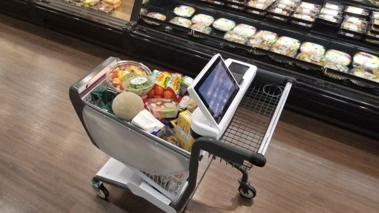 Un carrito inteligente para hacer la compra con inteligencia artificial, así funciona