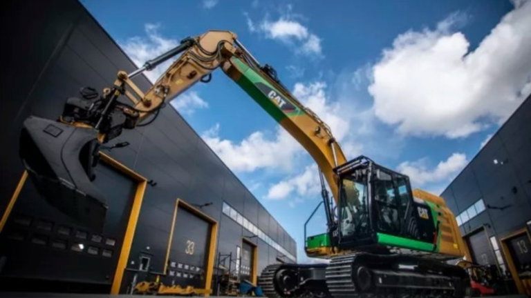 Cat 323F Z-line, así es la excavadora eléctrica más potente del mundo