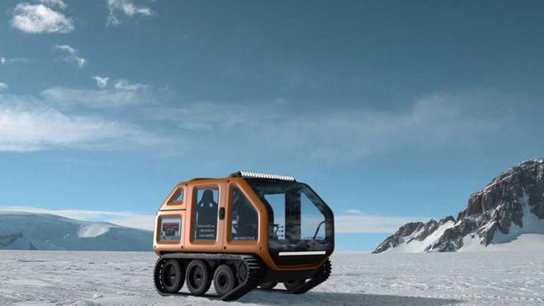 Mission 03 Antarctica, el vehículo eléctrico perfecto para las misiones en la Antártida