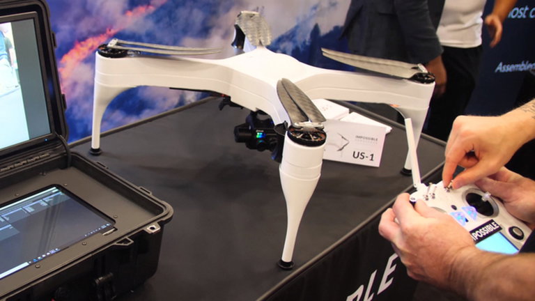 Así funcionan los drones Impossible US-1 de los SWAT de Estados Unidos