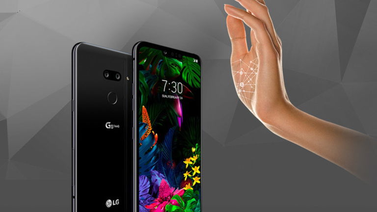 Controla tu móvil con gestos, así es la apuesta de LG con el G8 ThinQ