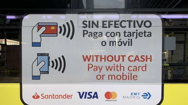 EMTPay es la nueva manera de pagar en los autobuses de Madrid