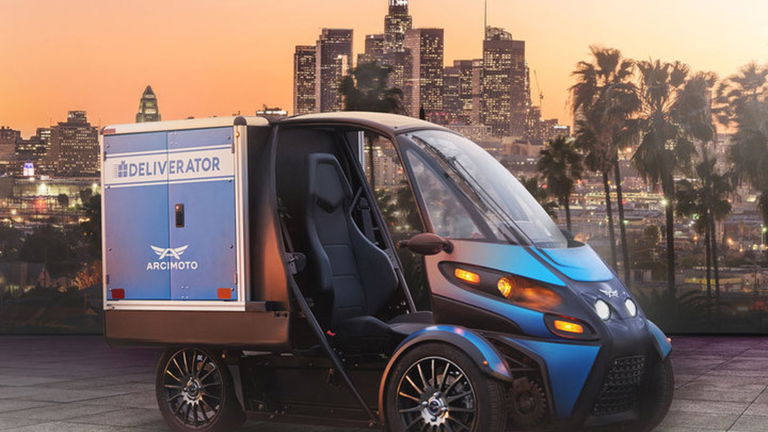 Arcimoto Deliverator Prime, así es el medio de transporte de la economía colaborativa