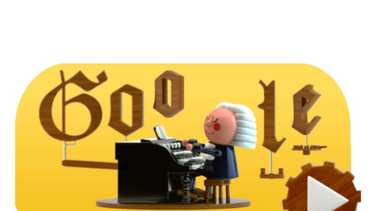 Los doodle se apunta a la IA en el aniversario del nacimiento de Bach
