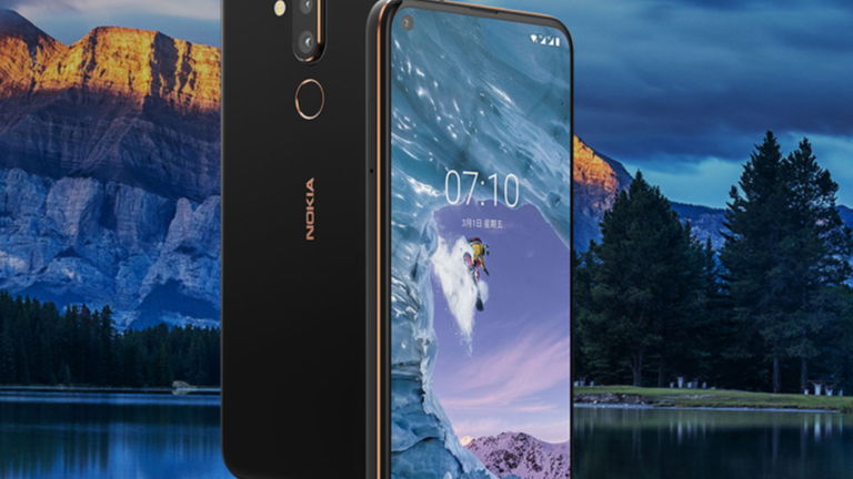 Nokia se apunta a los agujeros en pantalla con su X71