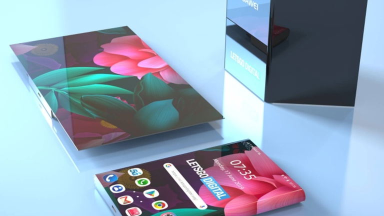 Huawei continúa con las patentes de dispositivos plegables