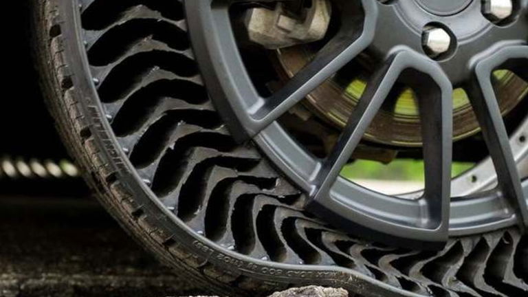 Michelin UPTIS, el primer neumático sin cámara de aire para evitar pinchazos