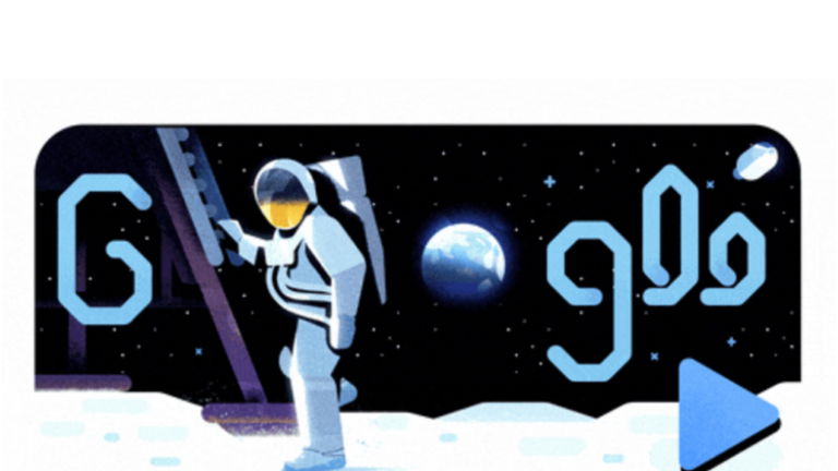 Google celebra el 50 aniversario de la llegada del hombre a la Luna