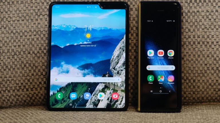 El Samsung Galaxy Fold ve la luz del día