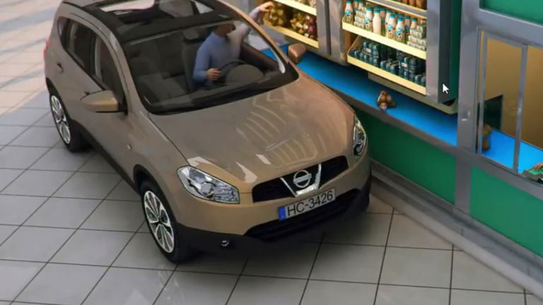 Hacer tu compra sin bajarte del coche, así podría ser el supermercado del futuro