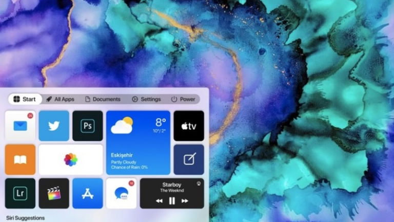 Windows 10 bajo la estética de Apple es una sugerente mezcla