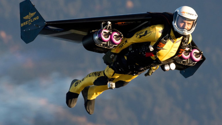 Jetman es lo más parecido a Iron Man que verás en la vida real