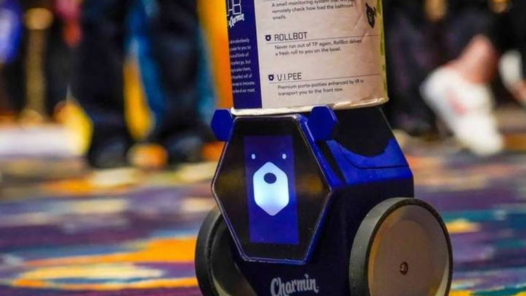 Rollbot, el robot que te trae papel higiénico en una emergencia