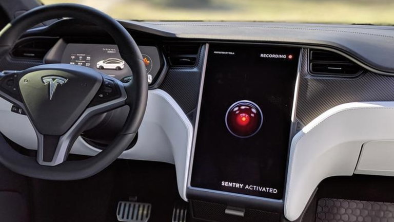 El Modo Centinela de Tesla sirve para ayudar a los vehículos que están alrededor