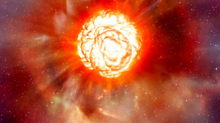 Esta estrella podría convertirse en supernova, y veríamos la explosión a simple vista
